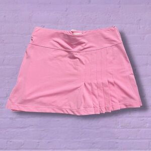 Pink Pleated Women's Skirt